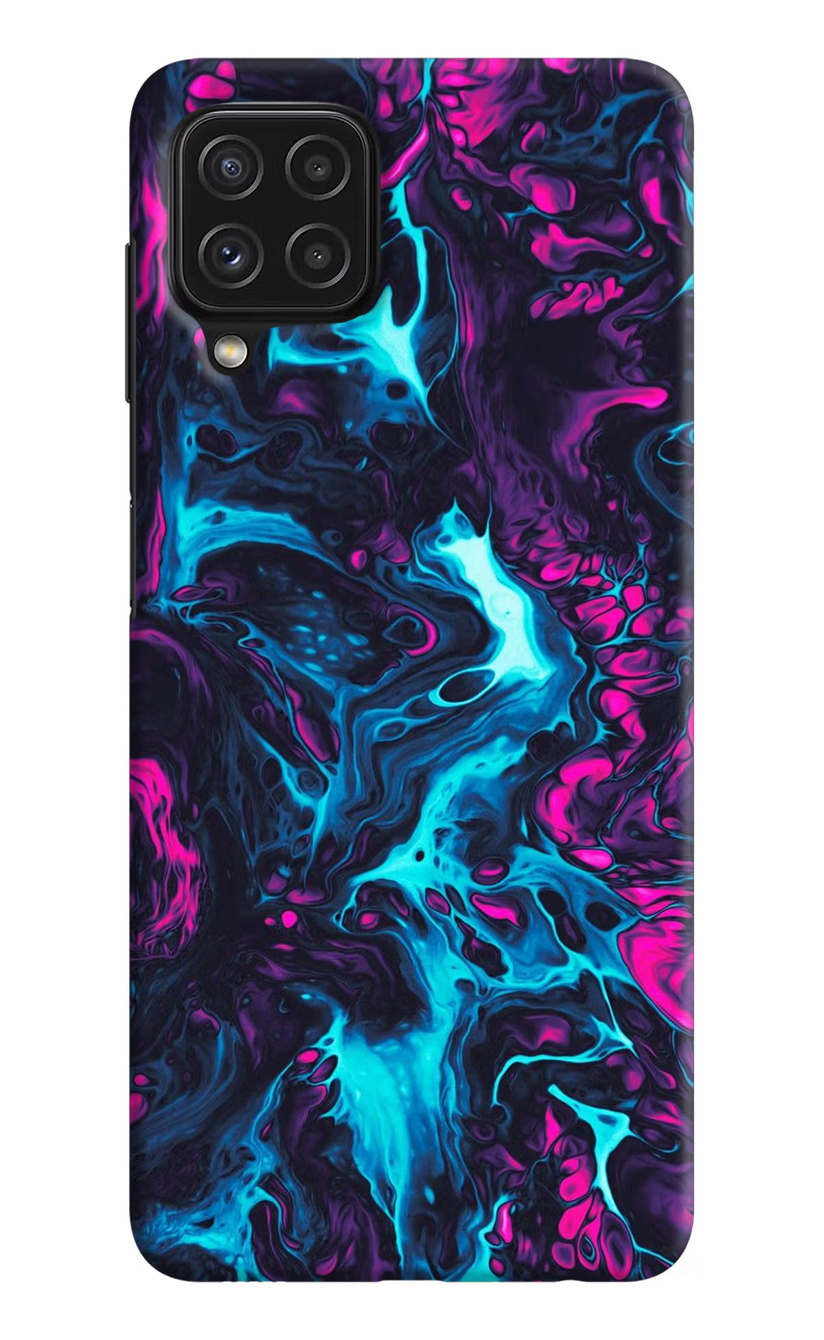Abstract Samsung M32 Hard Case Back Cover by Casekaro