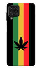 Weed Flag Samsung M32 Hard Case Back Cover by Casekaro