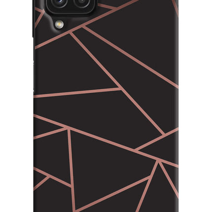 Geometric Pattern Samsung M32 Hard Case Back Cover by Casekaro