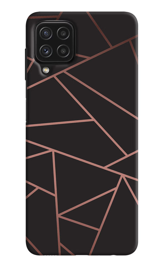Geometric Pattern Samsung M32 Hard Case Back Cover by Casekaro