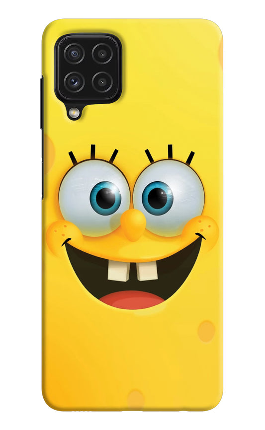 Sponge 1 Samsung M32 Hard Case Back Cover by Casekaro