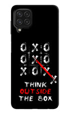 Think out of the BOX Samsung M32 Hard Case Back Cover by Casekaro
