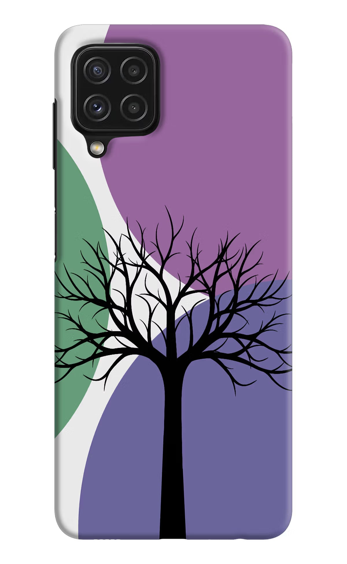 Tree Art Samsung M32 Hard Case Back Cover by Casekaro