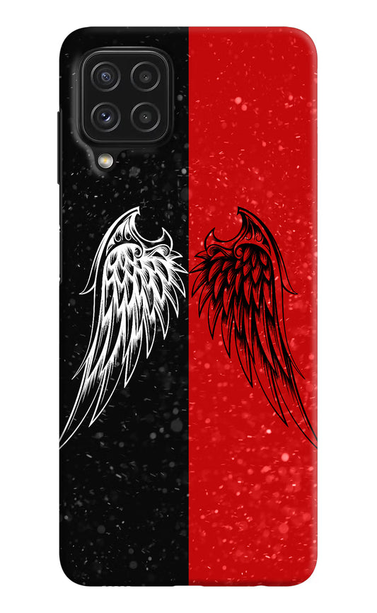 Wings Samsung M32 Hard Case Back Cover by Casekaro