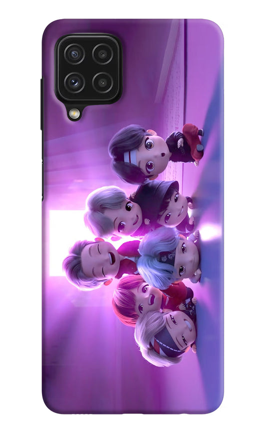 BTS Chibi Samsung M32 Hard Case Back Cover by Casekaro
