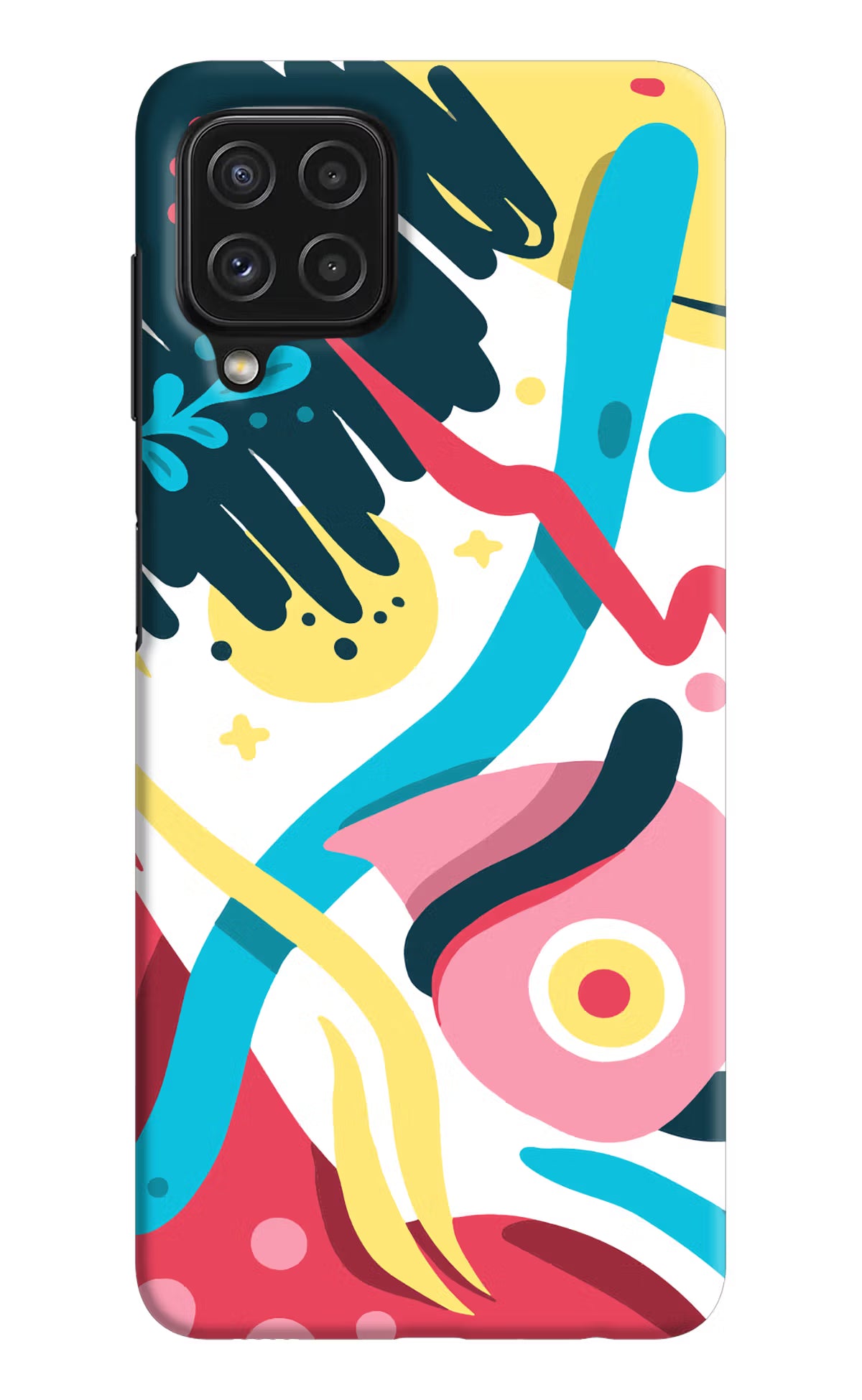 Trippy Samsung M32 Hard Case Back Cover by Casekaro