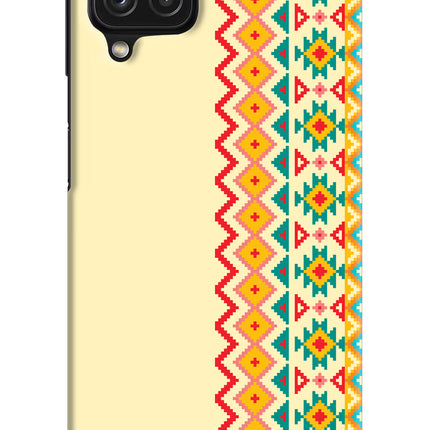 Ethnic Seamless Samsung M32 Hard Case Back Cover by Casekaro