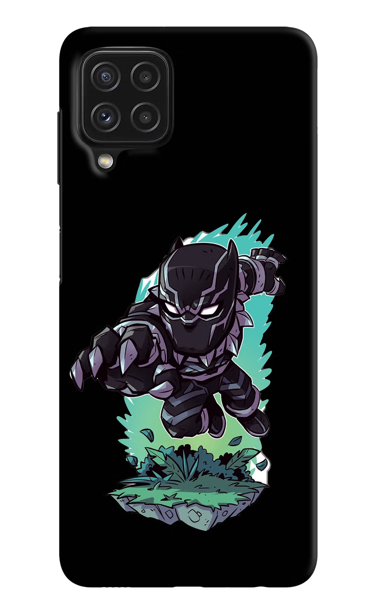 Black Panther Samsung M32 Hard Case Back Cover by Casekaro