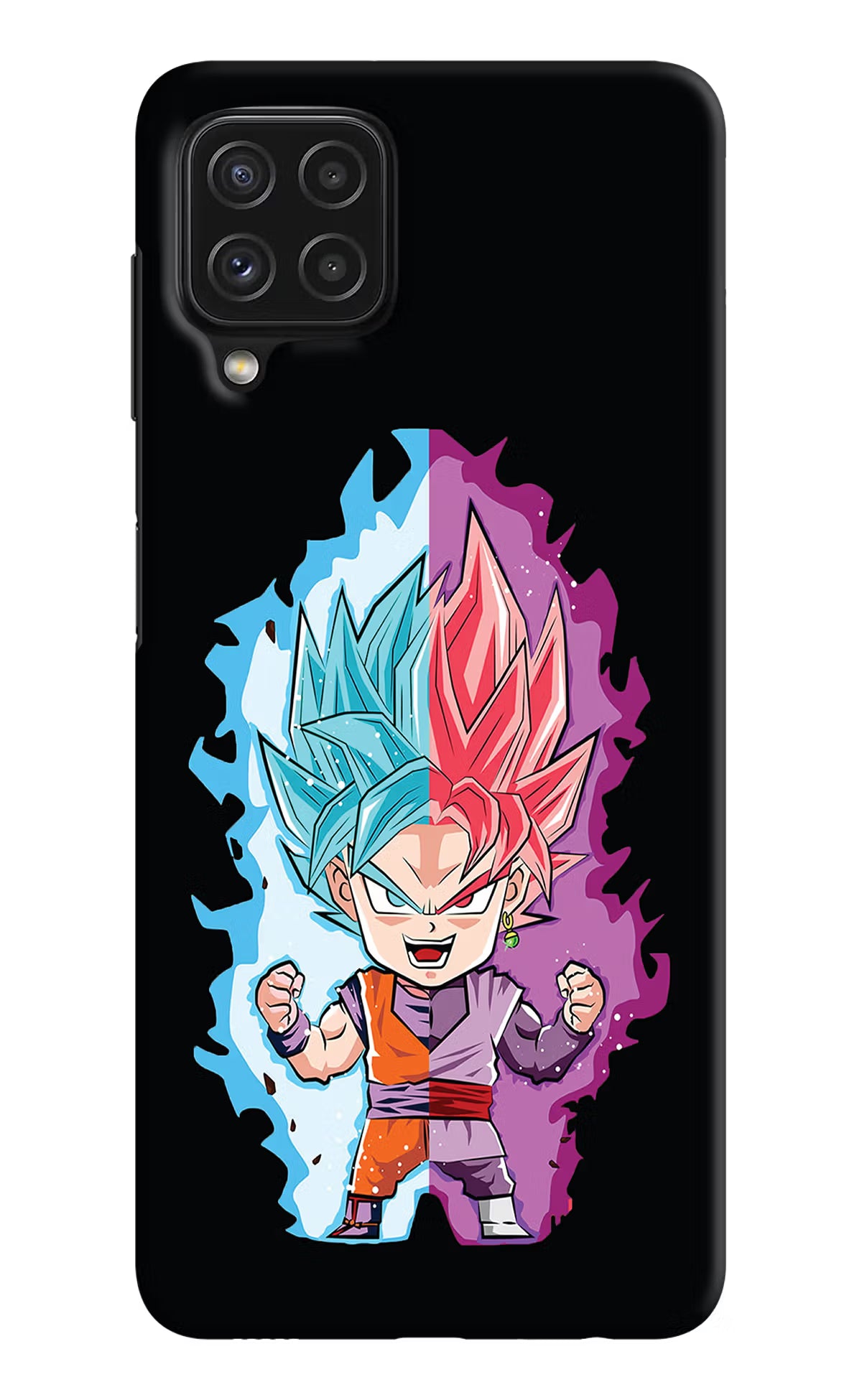 Chota Goku Samsung M32 Hard Case Back Cover by Casekaro