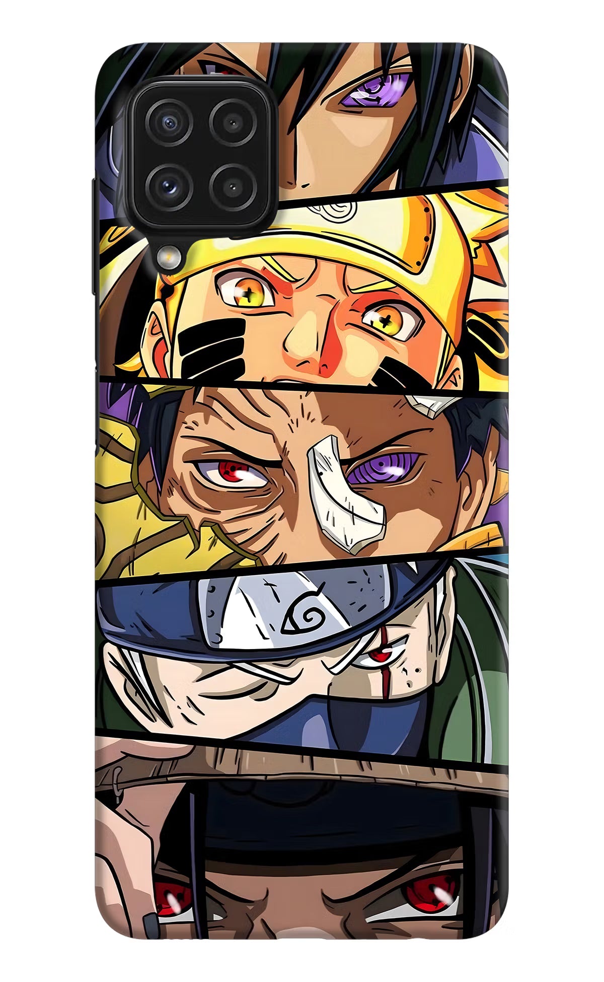 Naruto Character Samsung M32 Hard Case Back Cover by Casekaro