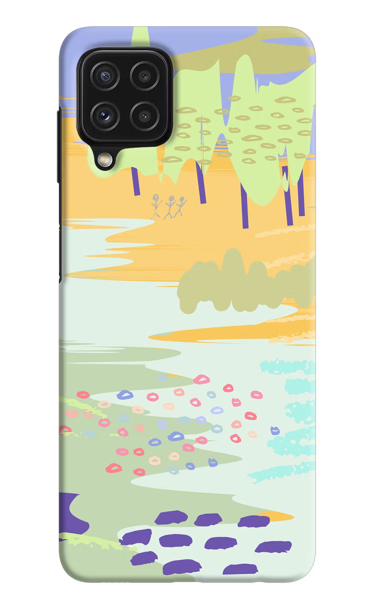 Scenery Samsung M32 Hard Case Back Cover by Casekaro