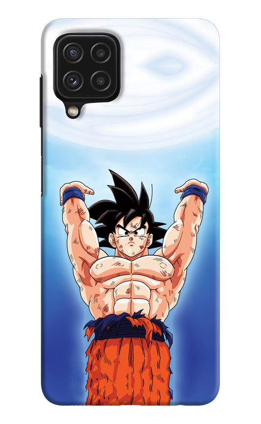 Goku Power Samsung M32 Hard Case Back Cover by Casekaro
