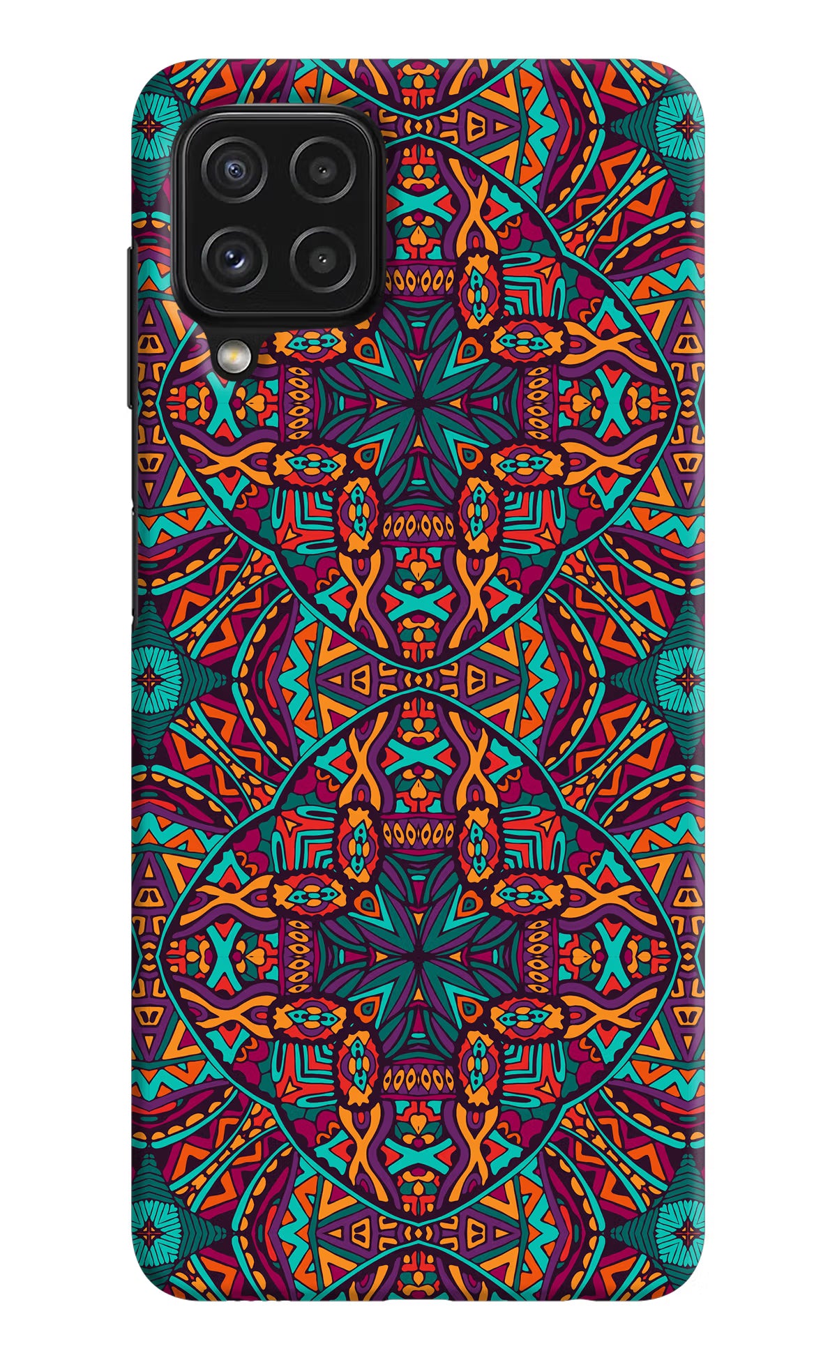 Colour Mandala Samsung M32 Hard Case Back Cover by Casekaro