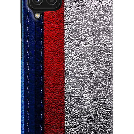 BMW Stripes Samsung M32 Hard Case Back Cover by Casekaro