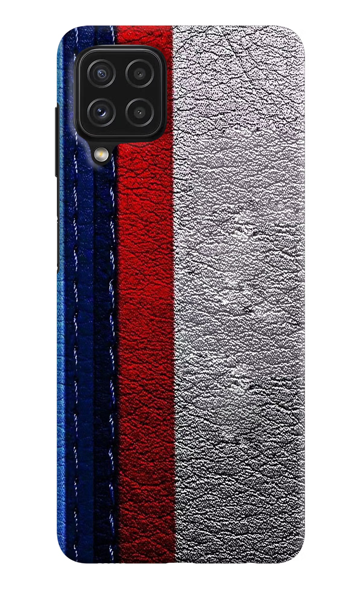 BMW Stripes Samsung M32 Hard Case Back Cover by Casekaro