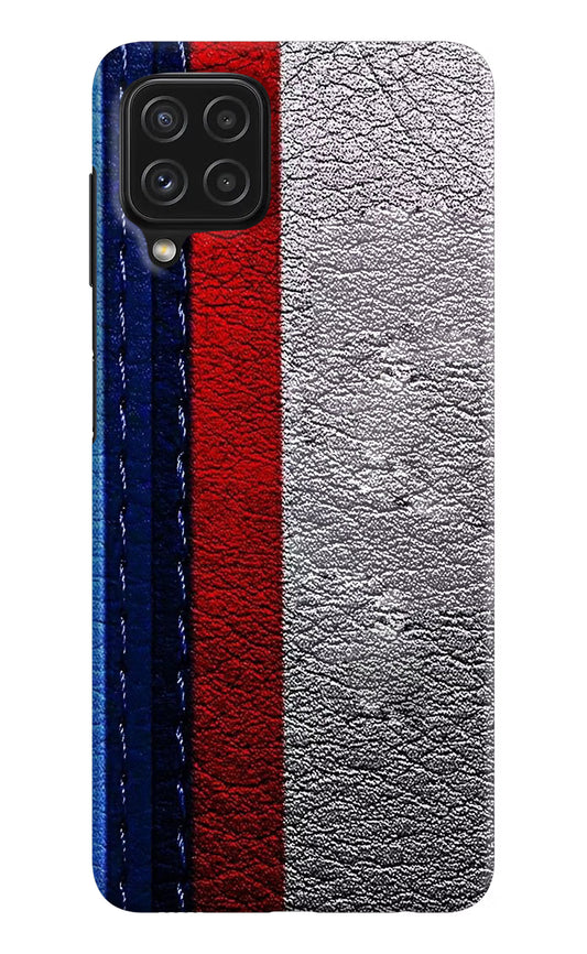 BMW Stripes Samsung M32 Hard Case Back Cover by Casekaro