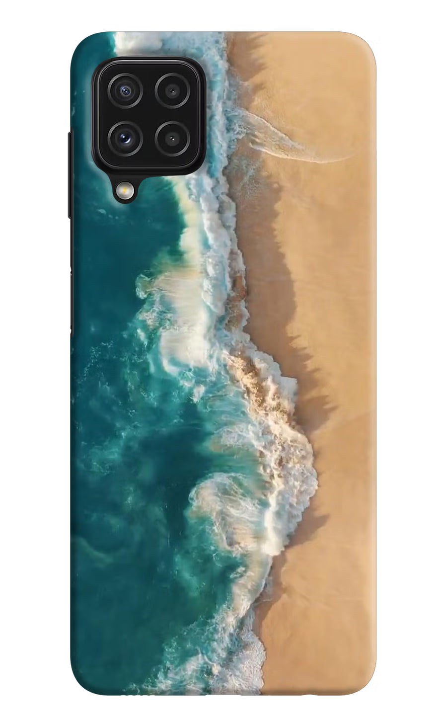 Ocean Beach Samsung M32 Back Cover, Hard case