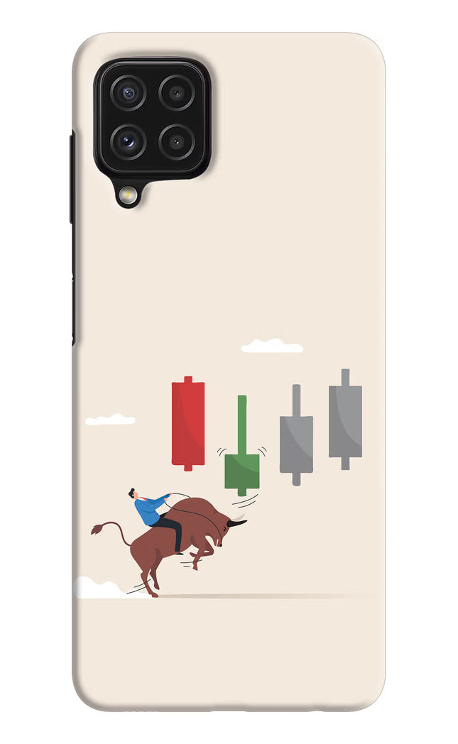 Bull Trading Momentum Samsung M32 Hard Case Back Cover by Casekaro