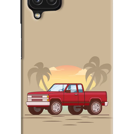 Desert Classic Drive Samsung M32 Hard Case Back Cover by Casekaro