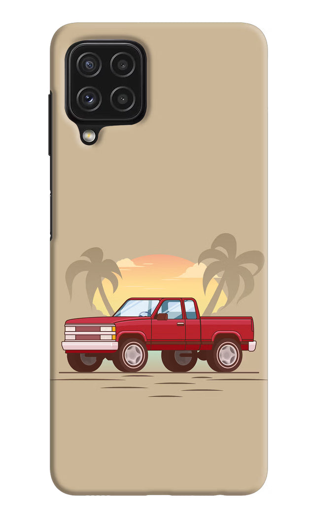 Desert Classic Drive Samsung M32 Hard Case Back Cover by Casekaro
