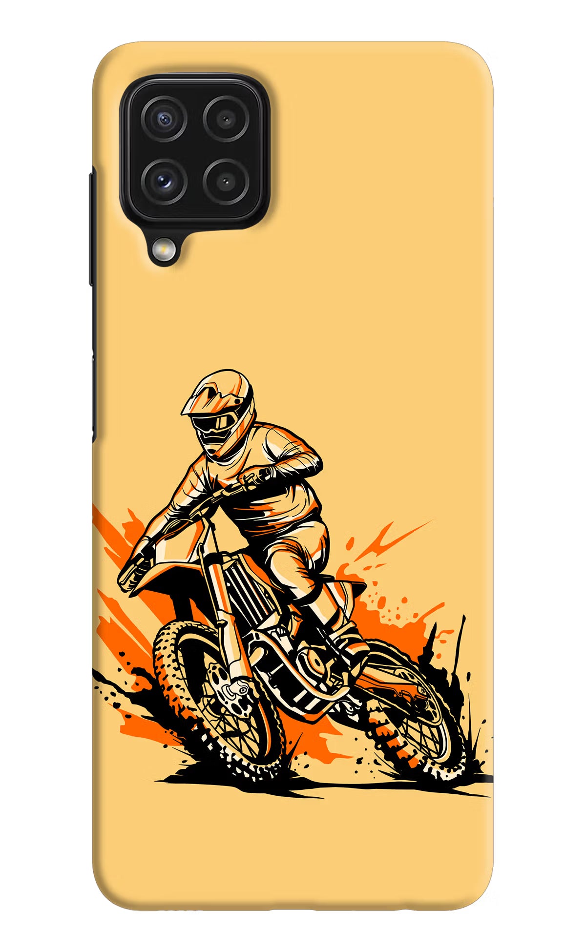 Off-Road Fury Samsung M32 Hard Case Back Cover by Casekaro