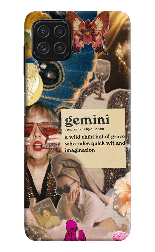 Gemini Zodiac Samsung M32 Hard Case Back Cover by Casekaro