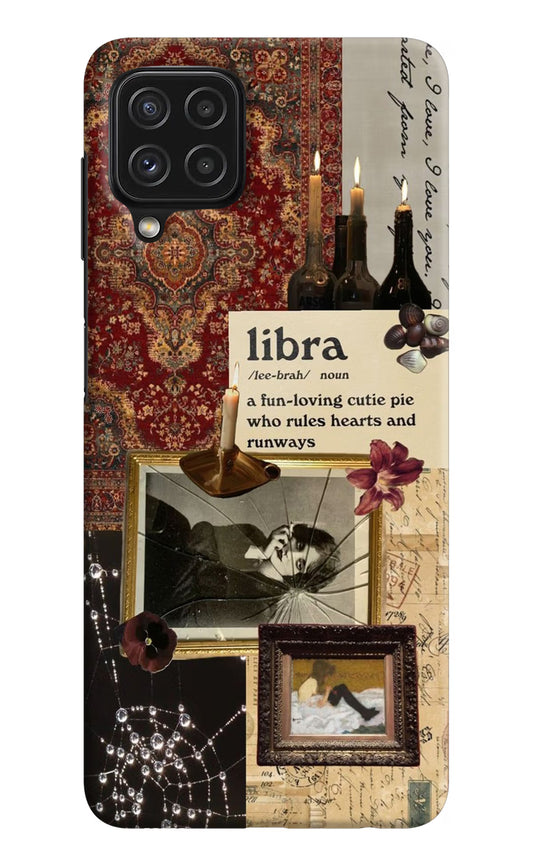 Libra Zodiac Samsung M32 Hard Case Back Cover by Casekaro