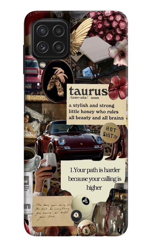 Taurus Zodiac Samsung M32 Hard Case Back Cover by Casekaro