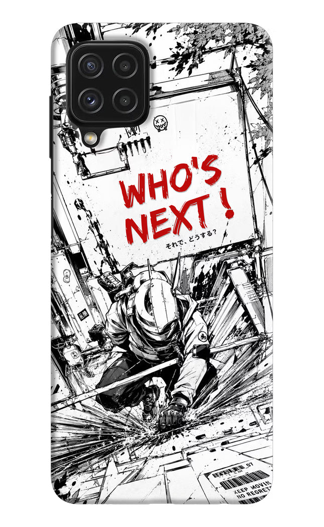 Who's Next Samsung M32 Hard Case Back Cover by Casekaro