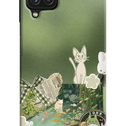 Aesthetic anime Samsung M32 Hard Case Back Cover by Casekaro