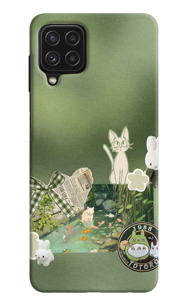 Aesthetic anime Samsung M32 Hard Case Back Cover by Casekaro