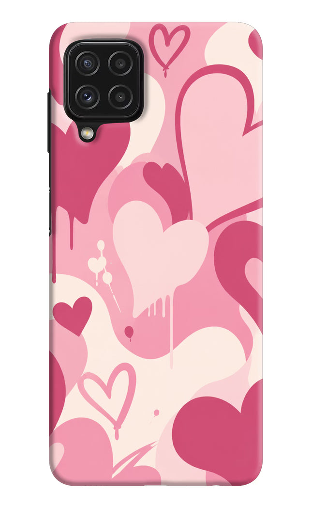 Hearty case Samsung M32 Hard Case Back Cover by Casekaro