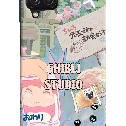 Studio Ghibli Samsung M32 Hard Case Back Cover by Casekaro
