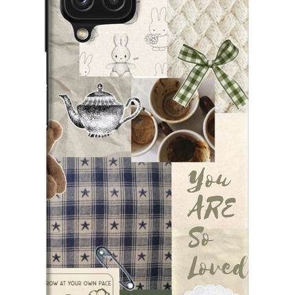 Cookie Samsung M32 Hard Case Back Cover by Casekaro