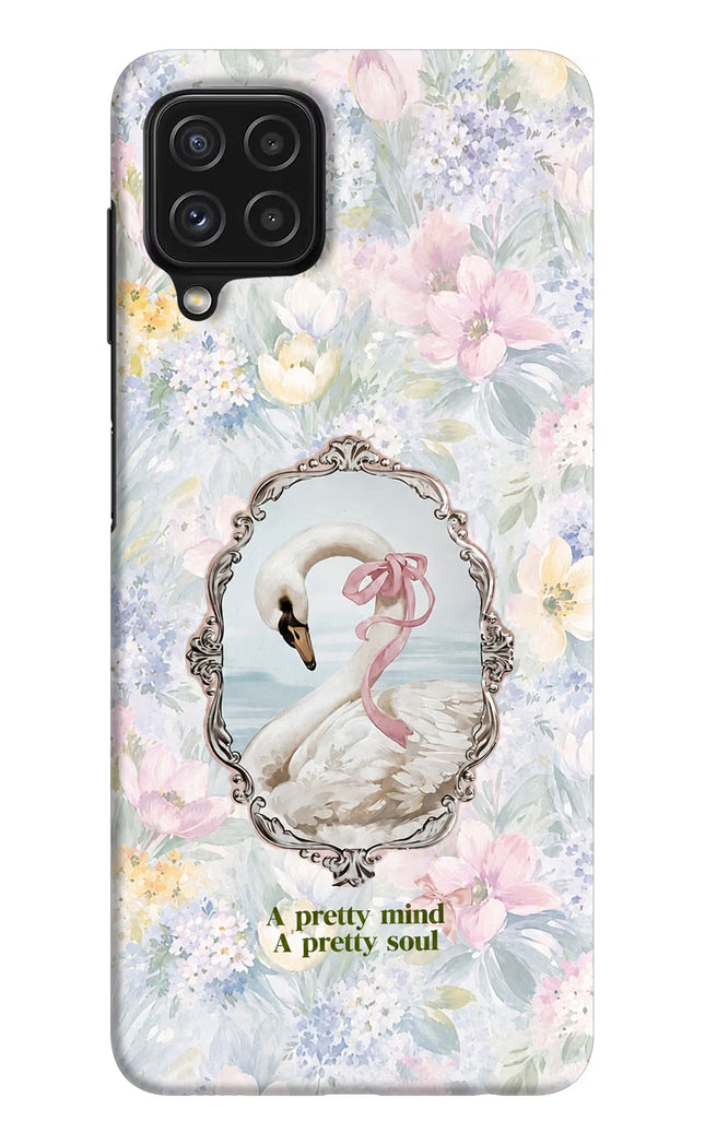 Pretty Mind Pretty Soul Samsung M32 Hard Case Back Cover by Casekaro