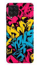 Graffiti Vibe Samsung M32 Hard Case Back Cover by Casekaro