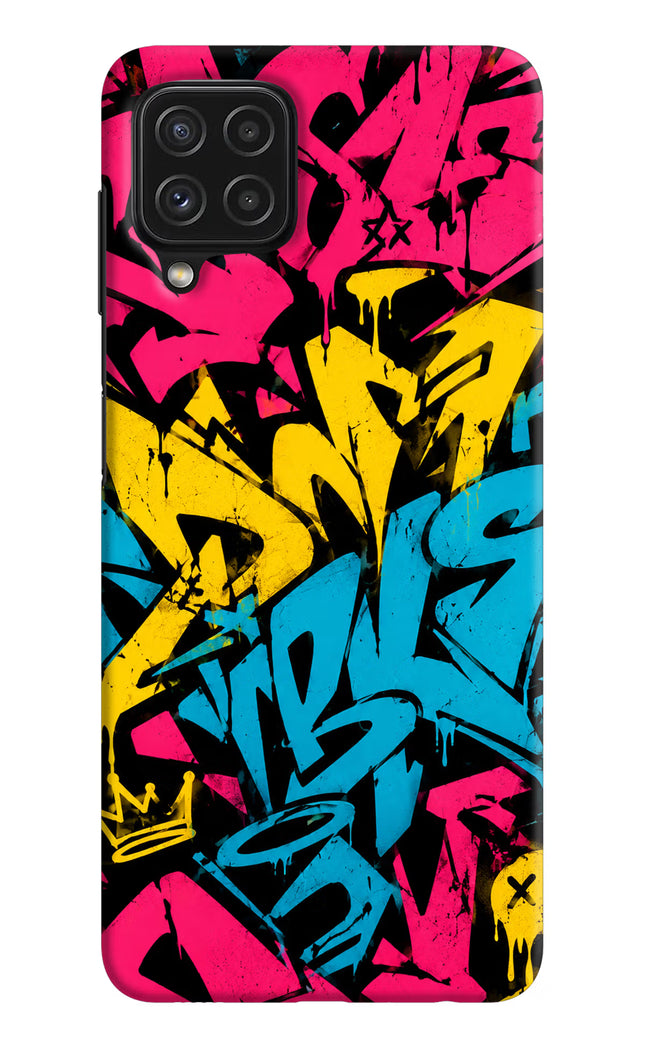 Graffiti Vibe Samsung M32 Hard Case Back Cover by Casekaro