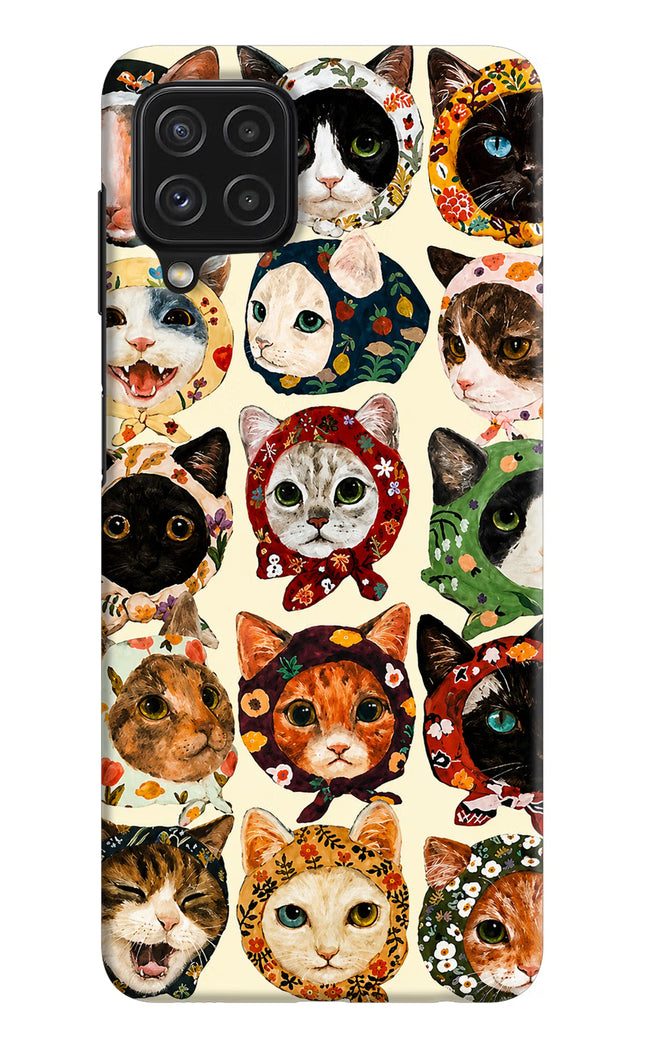 Cool Cat Samsung M32 Hard Case Back Cover by Casekaro
