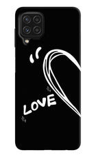 Love Line Samsung M32 Hard Case Back Cover by Casekaro