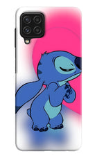 Stitch Hug Samsung M32 Hard Case Back Cover by Casekaro