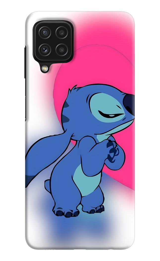 Stitch Hug Samsung M32 Hard Case Back Cover by Casekaro