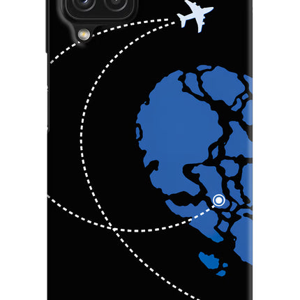 Love Orbit Samsung M32 Hard Case Back Cover by Casekaro