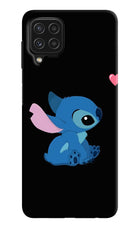 Stitch Crush Samsung M32 Hard Case Back Cover by Casekaro