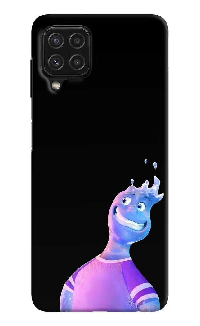Wade Wave Samsung M32 Hard Case Back Cover by Casekaro