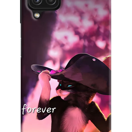 Forever Cat Samsung M32 Hard Case Back Cover by Casekaro