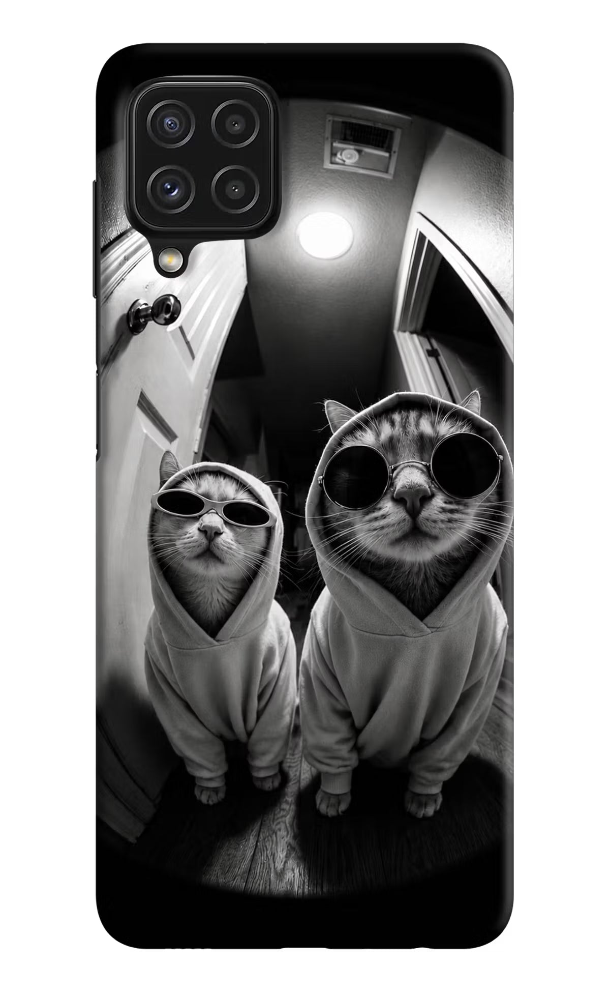 Hood Cats Samsung M32 Back Cover