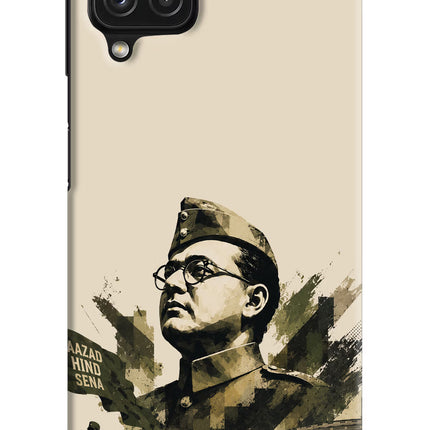 Netaji Rising Samsung M32 Hard Case Back Cover by Casekaro