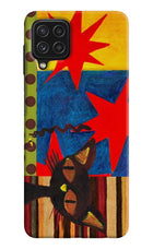 Pop Cat Samsung M32 Back Cover