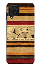 Vinyl Stripes Samsung M32 Back Cover