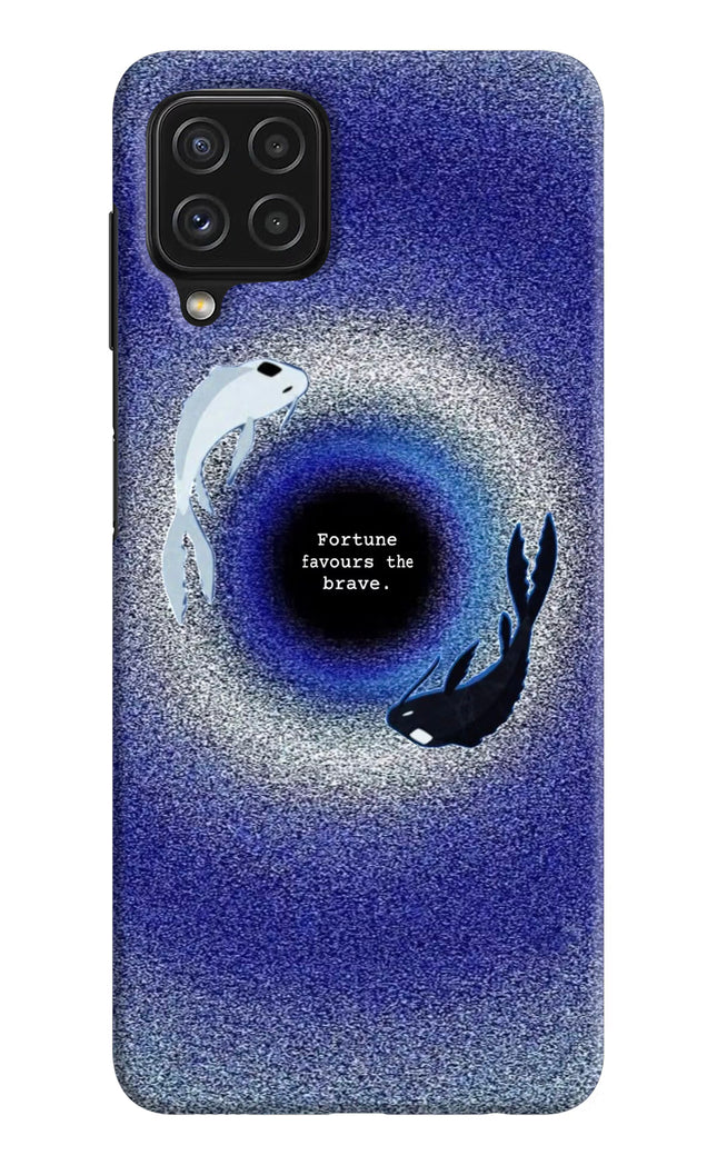Dark Koi Samsung M32 Hard Case Back Cover by Casekaro